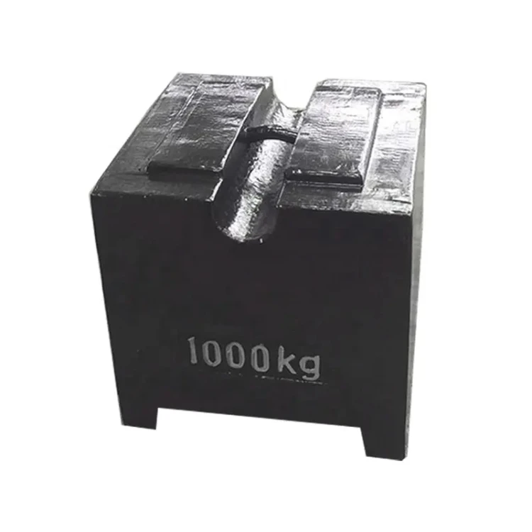 Veidt Weighing M1 M2 1000kg High Quality Truck Scale Test Weight Calibration Weight Industrial Cast Iron Block For Elevator