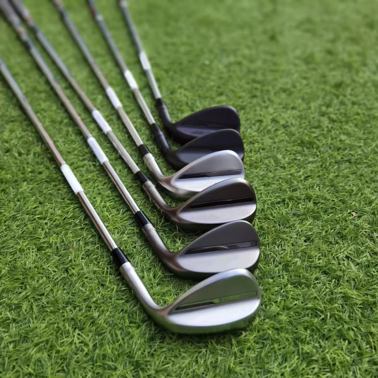 

Abay_ Men's Golf club SM10 Iron Wedge Rod Available in Black, Silver, and Grey
