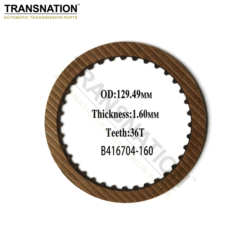 6L80E 6L90E Auto Transmission 4-5-6 Clutch Friction Plate 416704-160 For GM BMW Car Accessories Transnation