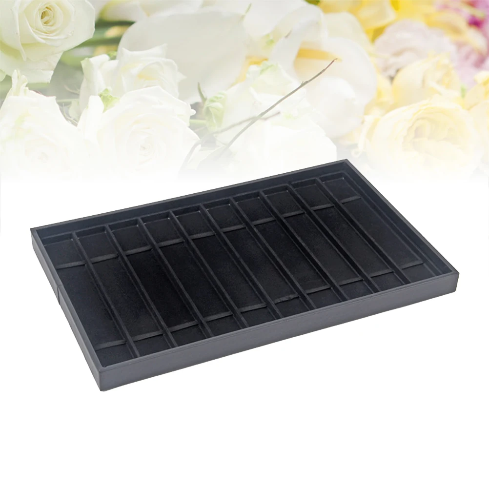 

10 Grids Watch Display Plate Durable Storage Tray for Watches Bracelets Jewelry Case Collector Box