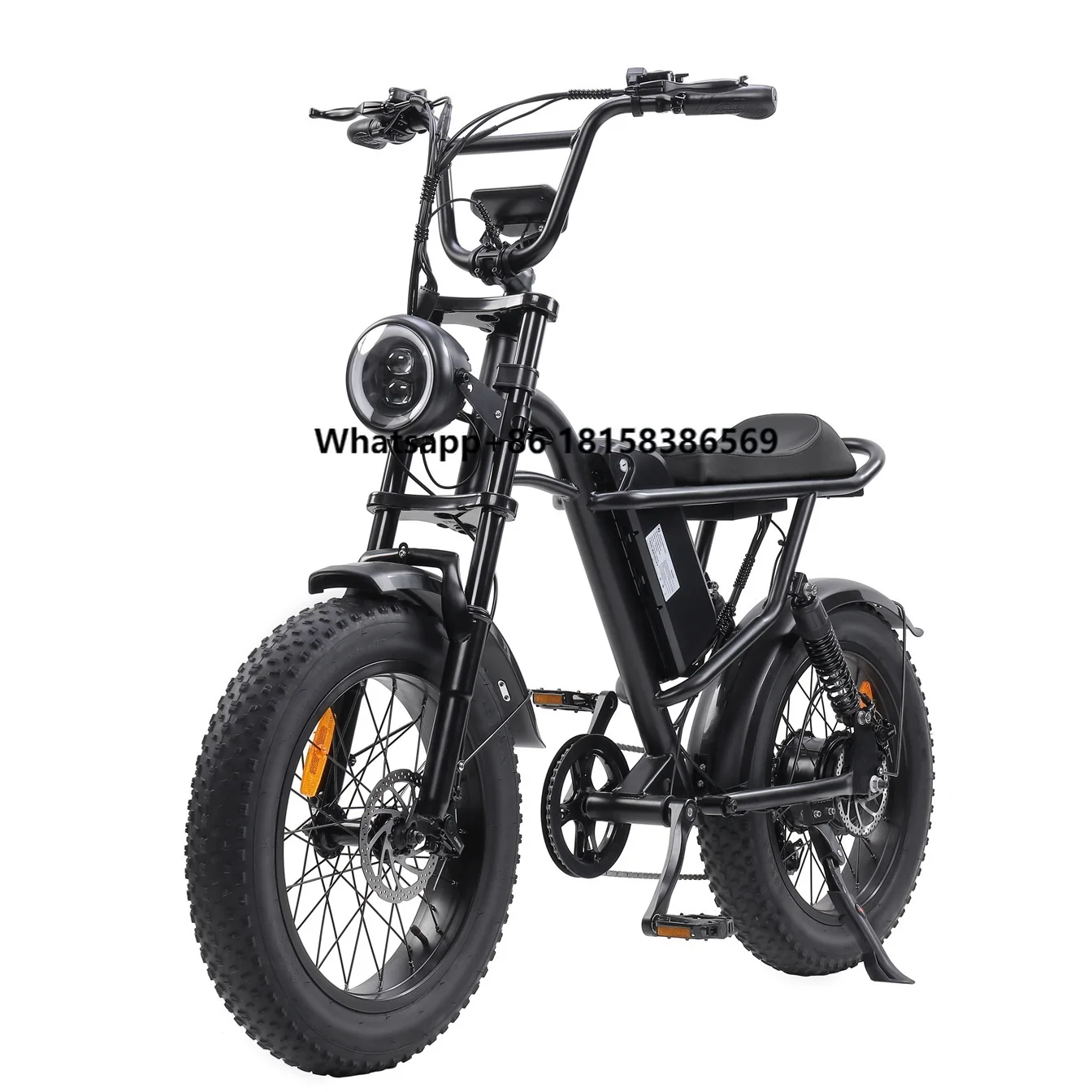 

Cheap Battery Operated 750W Fat Tyre Electric Motor Mountain E Bike With Full Suspension 20" Wheel Ebike Bicycle Adults for Sale