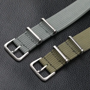 High quality nylon clock bracelet for omega 20mm 22mm 18mm Bracelet for Seiko Casual Army Sports Bracelet Replace 10 Main Sales Omega Watch - №6