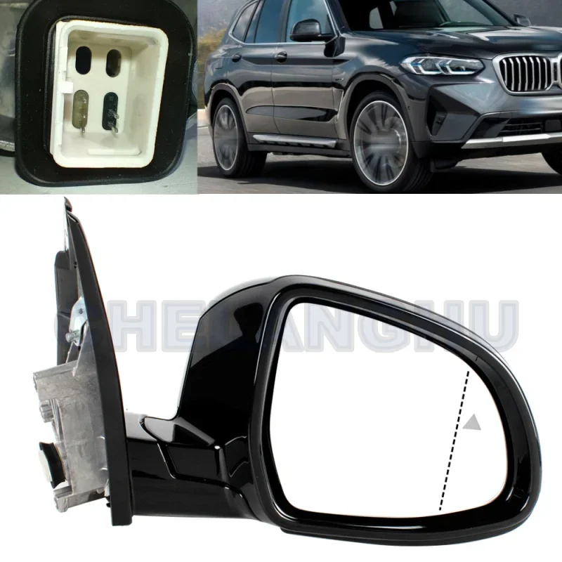 

Зеркало в сборе для BMW X3, G01, G08, 2018, 2019, 2020, 2021, 5 штырьков