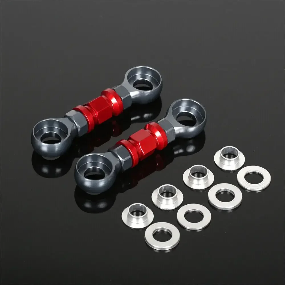 KLX LOGO CNC Rear Adjustable Suspension Lowering Links For Kawasaki KLX250 S KLX250 SF 2006-2023