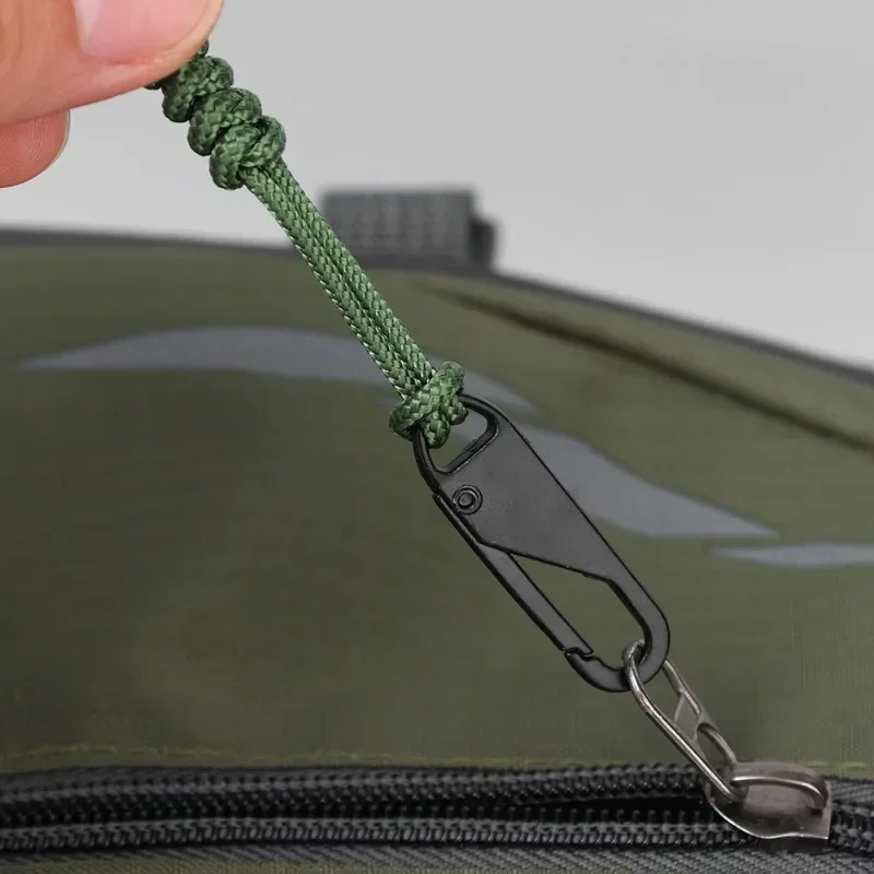 Multi-Functional Zipper Pulls for Backpack Jacket Tent Repair Kit Non-Slip Metal Polyester Cord Easy Grip Replacement Puller - view 4
