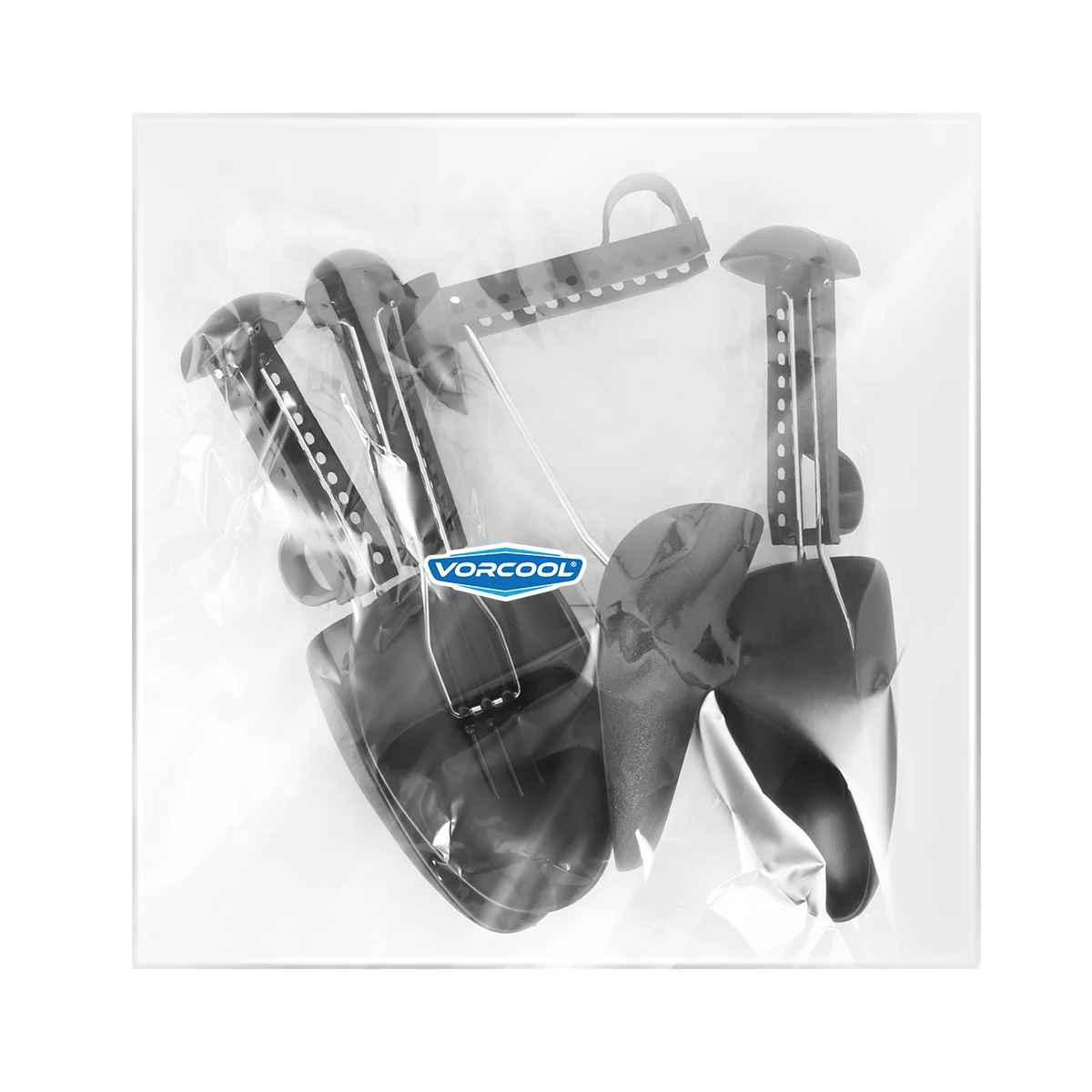 

2 пары пластиковых регулируемых носилок для обуви, мужская обувь, размер 39-45, удлинение формы обуви