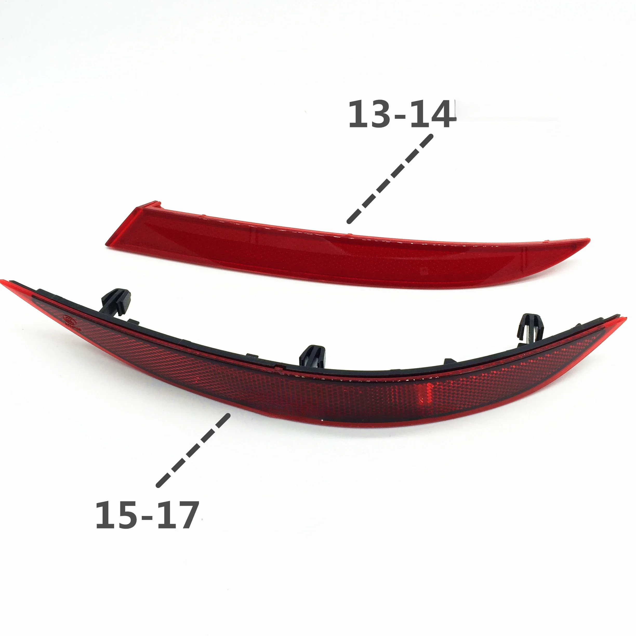 

Left Right Pair Rear Bumper Reflector Light Reflector Strip for VW Lavida Plus 2013 2014 2015 2016 2017 2018 2019 2020