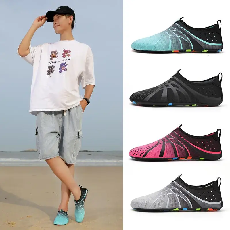 

Men Women Water Shoes Sports Beach Swimming Socks Anti Slip Fitness Gym Yoga Dance Swim Surf Diving Underwater Beach Shoes
