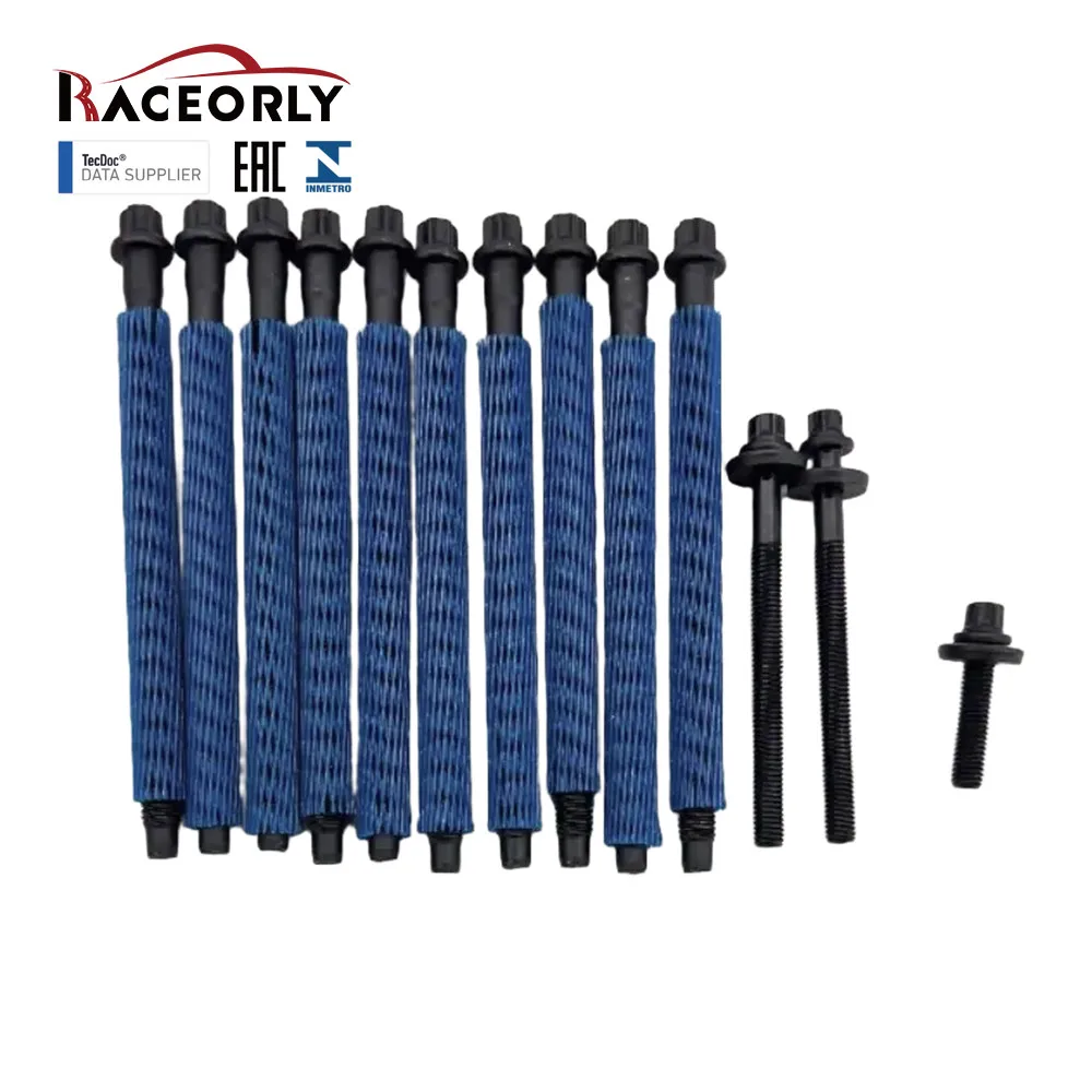 RACEORLY N13 1.6L Engine Gasket Bolt Set For BMW 116i F20 MINI CooperS R55 R56 11127560272, 11127595138, 1111 7568 263