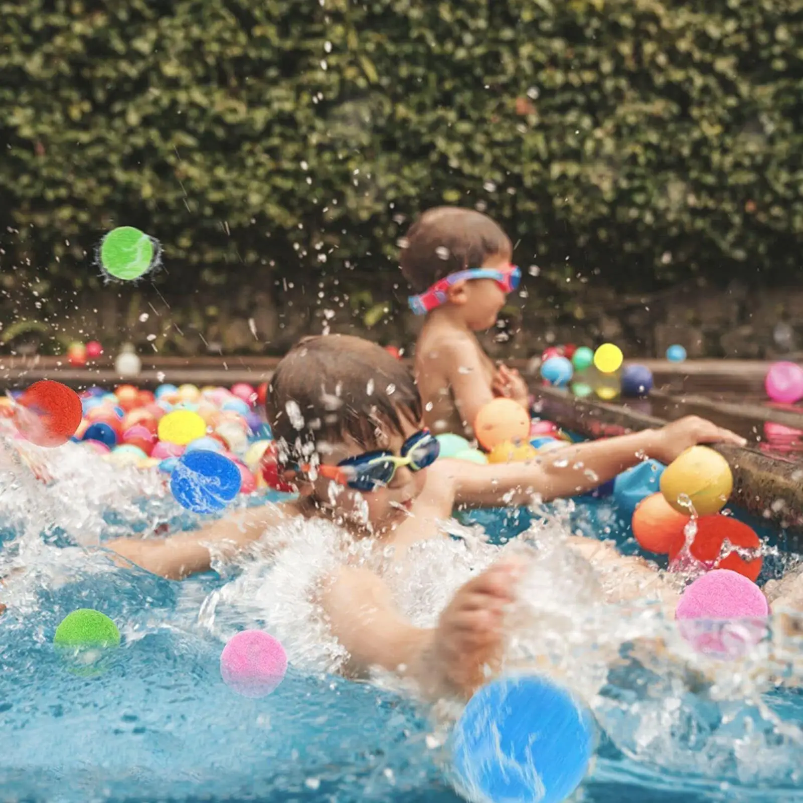 Water Soaker Balloons Pool Games Water Sponge Balls Parent-child Interactive Toy Compact Soaker Balloons For Boys Girls Children