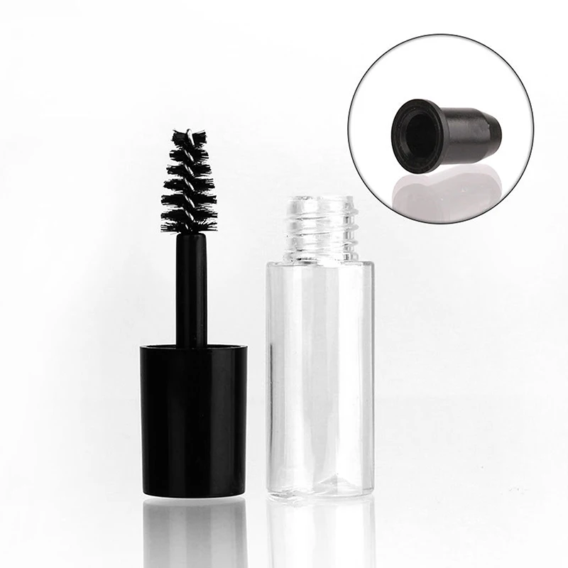 5pcs Empty Mascara Bottles With Wand Refillable Empty Mascara Tube DIY Wand Eyelash Cream Container Liquid Bottle