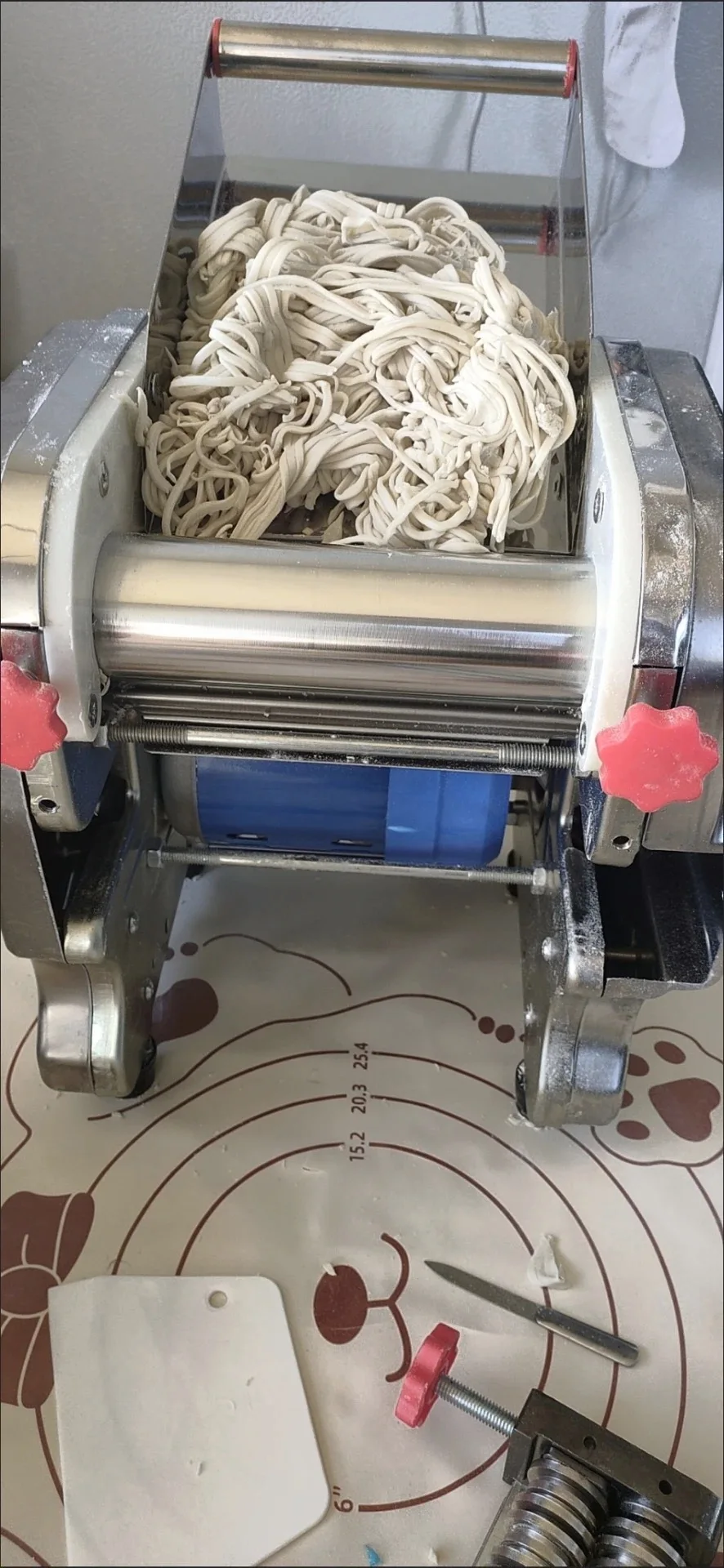 Commercial Stainless Steel Fresh Noodle Making hine Home Kitchen Ramen Dough Roller Presser Motor As Core Component