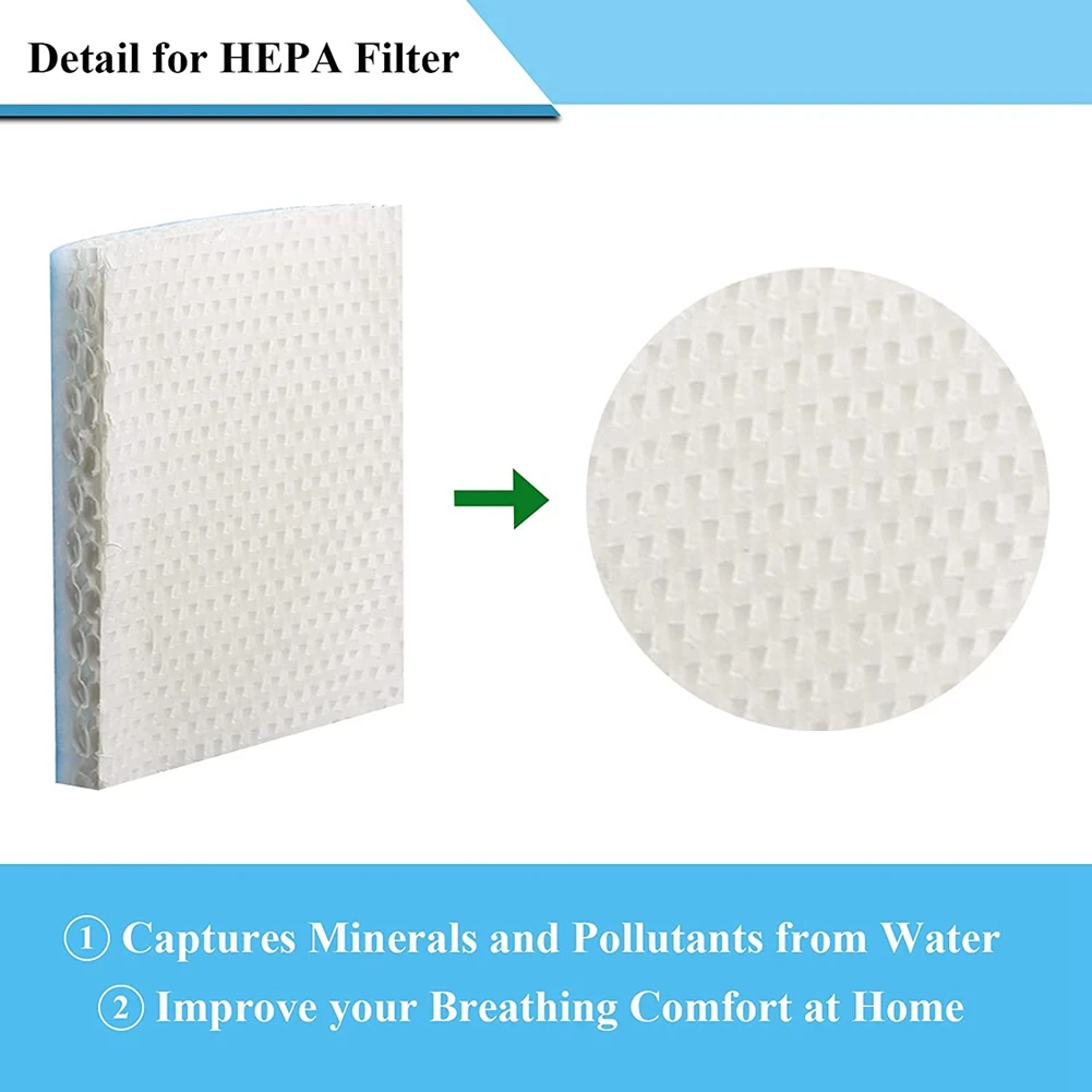 

4Pcs HFT600 Humidifier Wicking Filters T Compatible for Tower Humidifier HEV615 HEV620, Compare to HFT600T