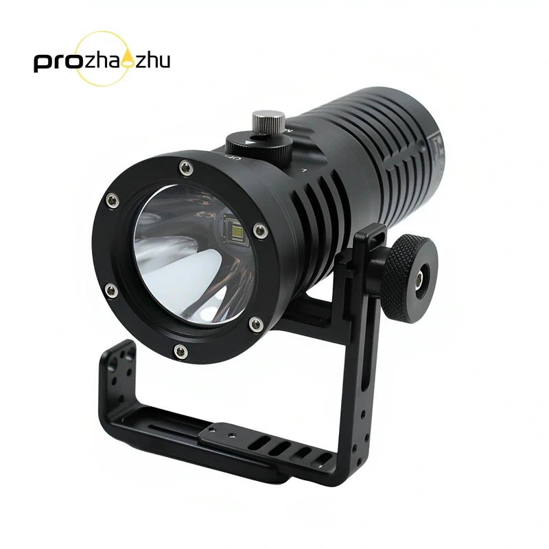 PROZHAOZHU D40M SBT90 6000 Lumen Rechargeable Handheld AL Alloy Tec Diving Lamp IP68 150M Underwater for Cave Wreck Diving