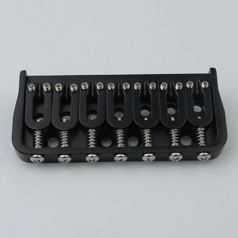 6 and 7 String Fixed Electric Guitar Bridge Black