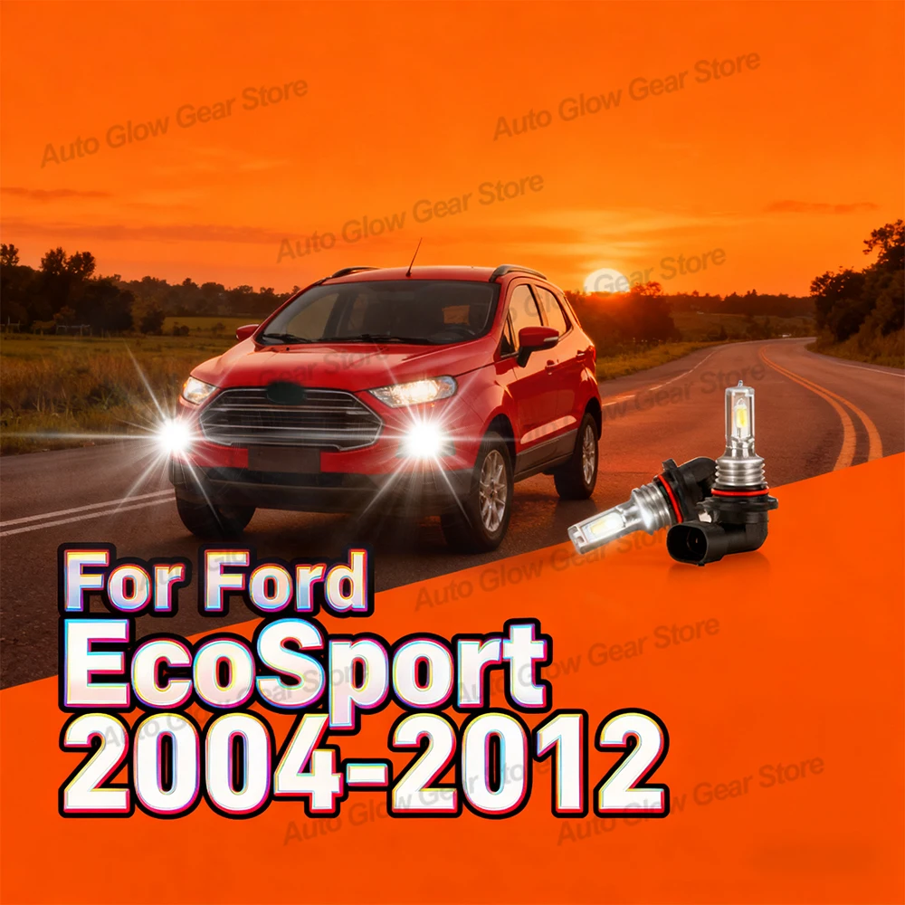 

2 шт. светодиодные противотуманные фары для Ford EcoSport Canbus 3570 CSP 6000K 2004-2012 годов ярко-белые