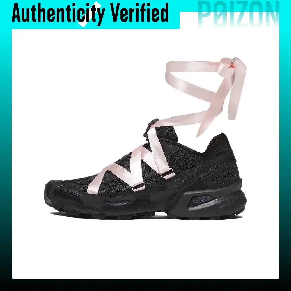 SALOMON x Sandy Liang Speedcross 3 Low top Casual Trail Running Marathon Racing Running Shoes Unisex Black Pink L47619500