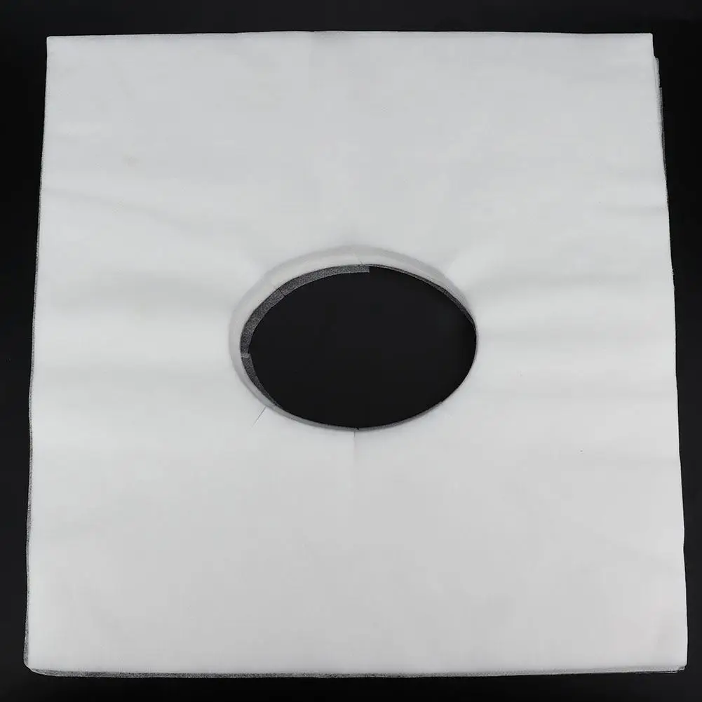 Non-Woven Disposable Beauty Salon Bed Cover with Face Hole for Massage Tables - Protective Pillow Covers