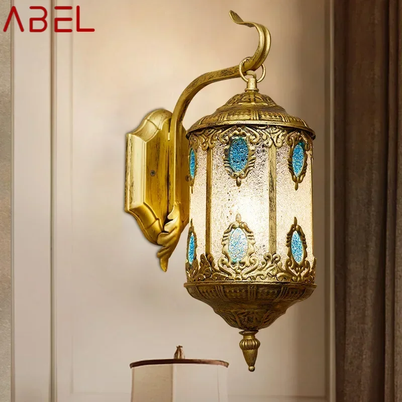 ABEL Mediterranean Bohemian Style Wall Lamp Interior Creative Light Sconce LED Decor for Home Bedroom