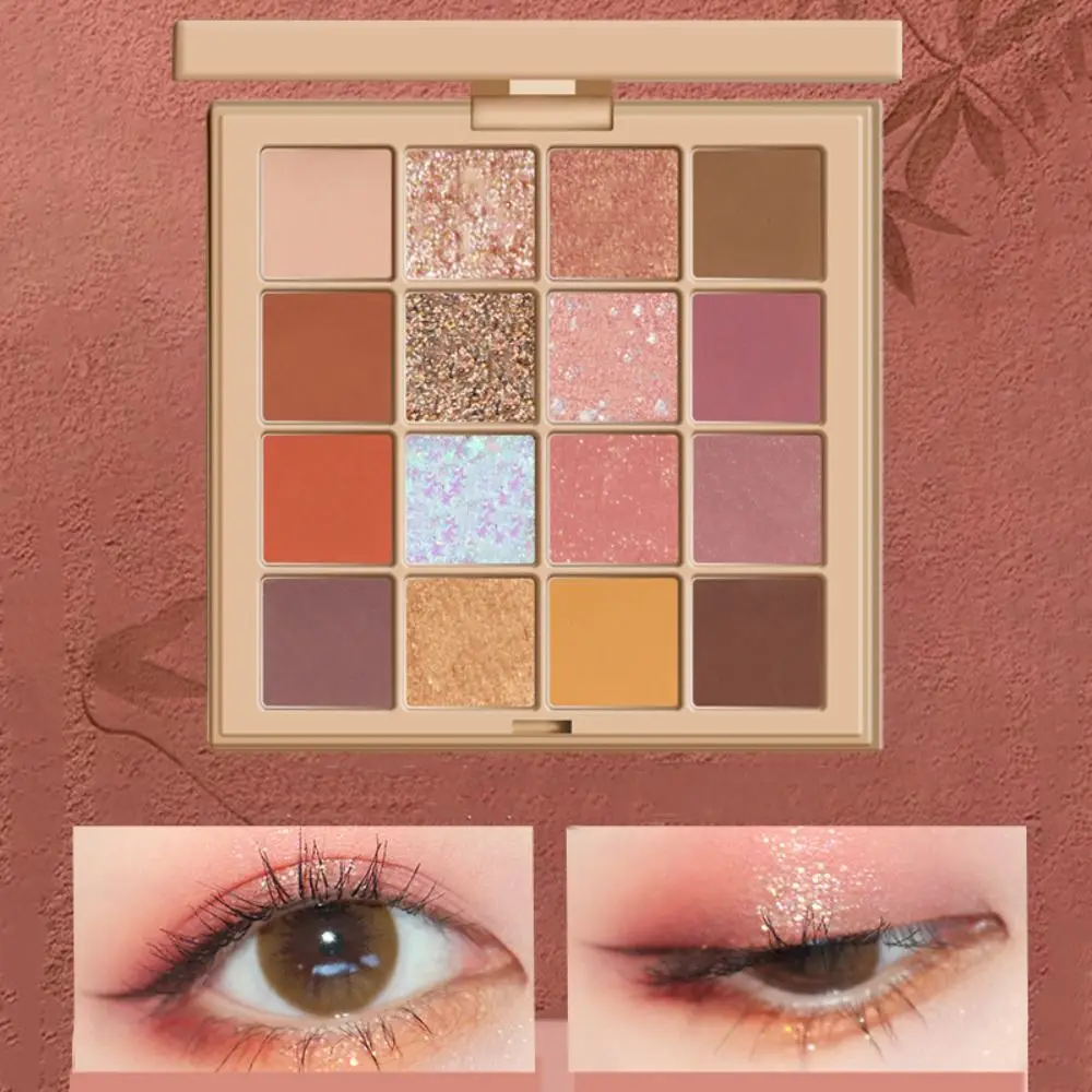 

Professional Long-Lasting Shiny Eyeshadow Colorful Beauty Makeup Kit Eye Shadow Palette Waterproof Eyeshadow Powder Gifts