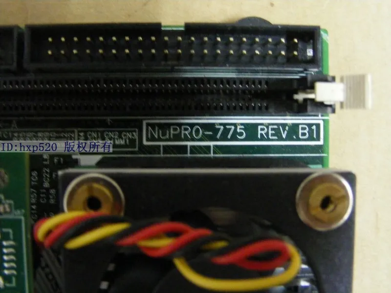 Linghua NuPRO-775 REV.B1 Half length industrial control board (physical image) with sub card