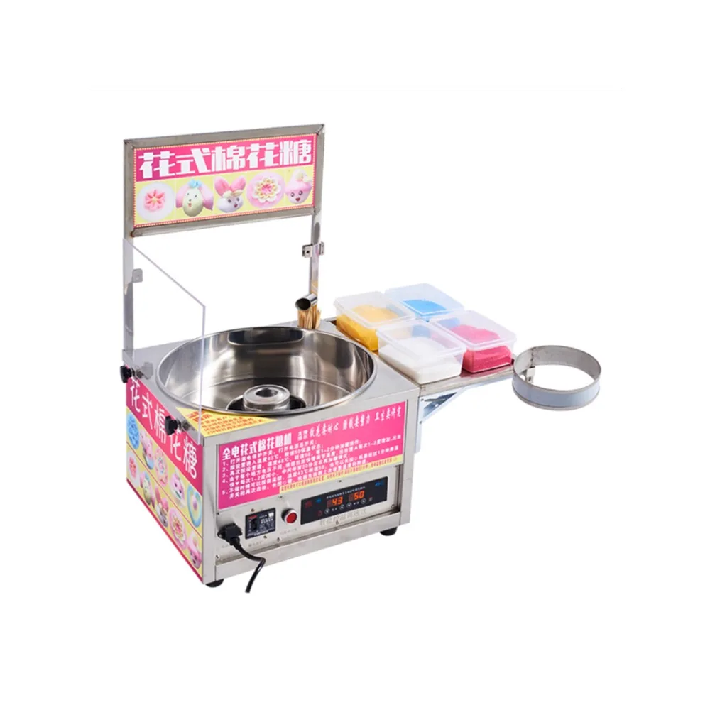 

Машина для производства сладкой ваты для коммерческого киоска, полностью электрическая интеллектуальная автоматическая электрическая машина для рисования проволоки