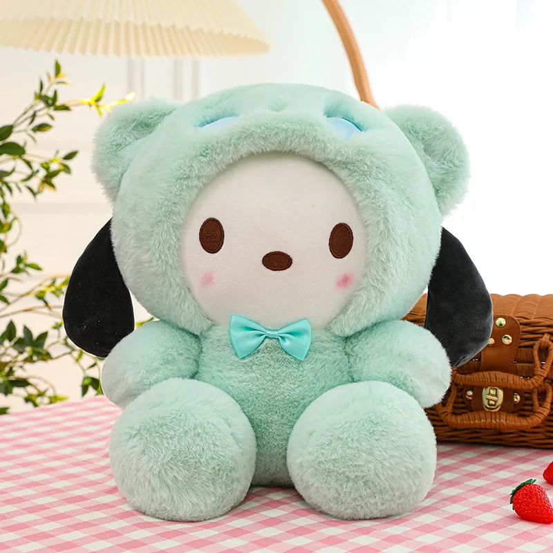 Sanrio Cinnamoroll Pochacco Pluche Pop Speelgoed Schattig Kawaii Zacht Knuffel Gevuld Pop Meisje Verjaardagscadeau Kussen Mooie Anime Pluche