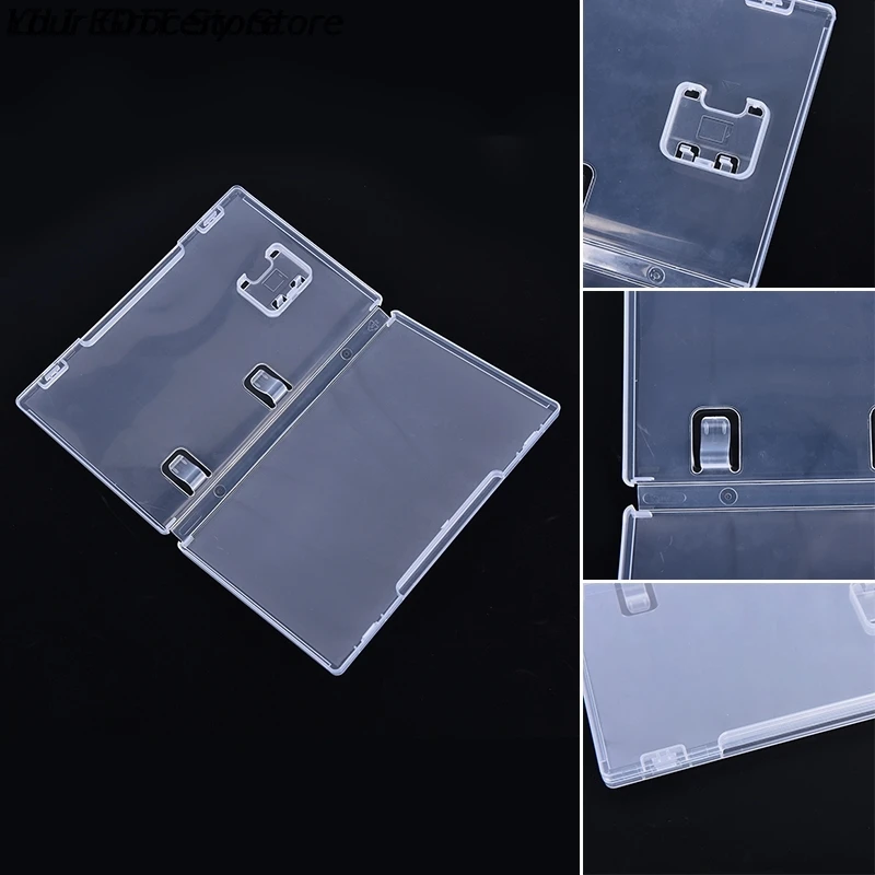 Game Card Storage Case Box Transparent Cartridge Holder Shell For Switch NS With Book Holder For Inserted Cover