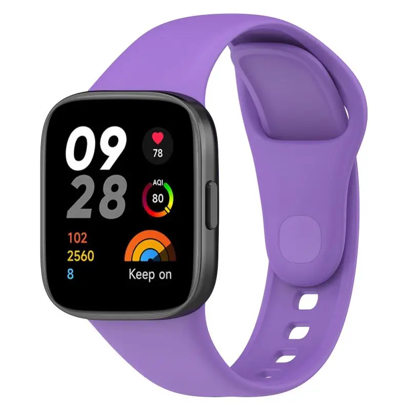 Correa de silicona para Redmi Watch 3, reloj 3 Lite, reloj inteligente activo, pulsera para Xiaomi Redmi Watch 3