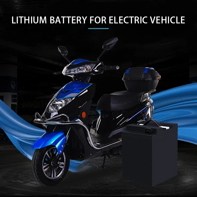 48V 60V electric vehicle lithium battery 20Ah for two-wheel and three-wheel electric motorcycle 72V power lithium battery.