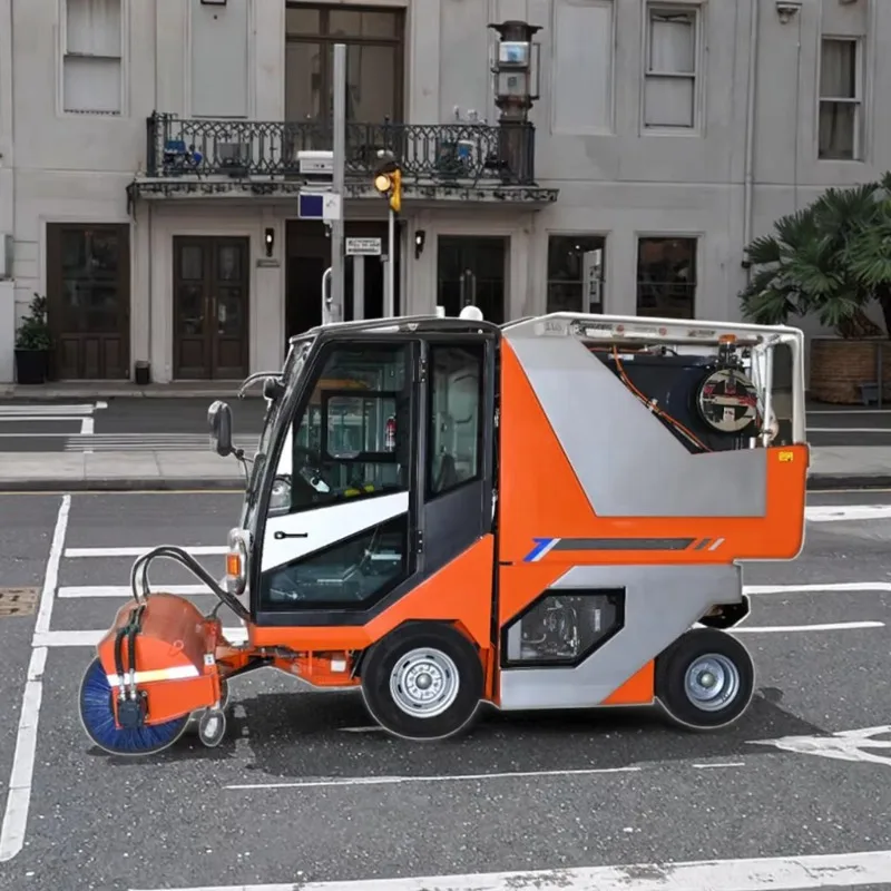 

Hot Selling Industrial Street Sweeper Cleaner Driving Four Wheel Steering Road Sweeper Cleaning Machine Floor Road Sweepers