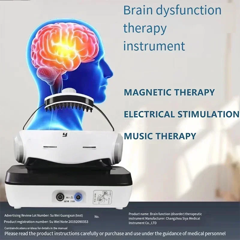 30mt Rtms &Tdcs Parkinson Depression Migraine Manic Disorder Alzheimer Head Massager Transcranial Stimulator