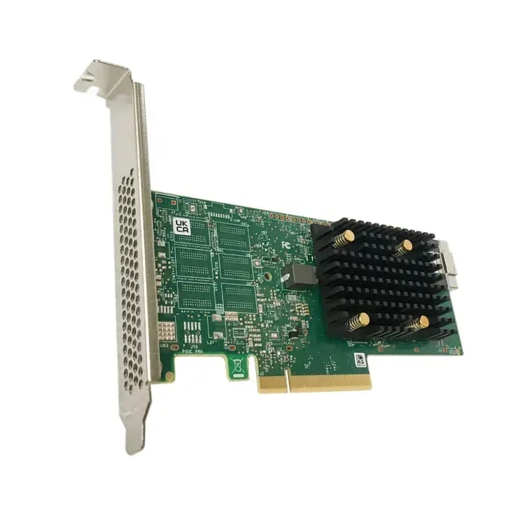 Original 9500-8e SAS HBA PCIe X8 Network Interface Card 12Gb/s Gen 4.0 Network Adapter with Internal Wireless RAID Support