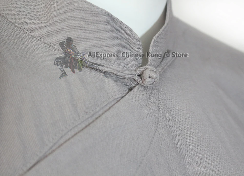 Custom 25 Colors Wing Chun IP Man Robe Zen Meditation Clothing Wushu Martial arts Suit Tai Chi Shaolin Uniforms