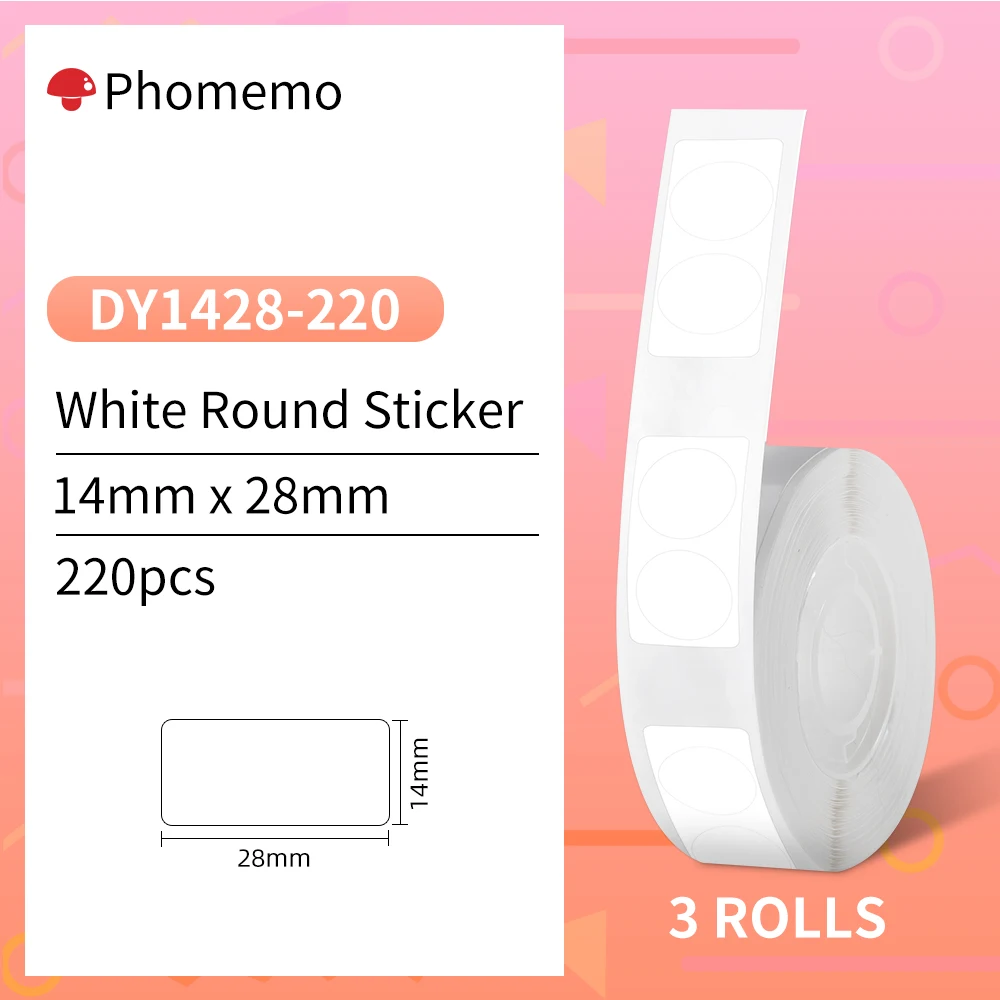 【Buy 2 Get 20% Off】Phomemo D30 Self-Adhesive Sticker Paper Compatible D30 Wireless Handheld Label Machine Easy to Use For Home image 3