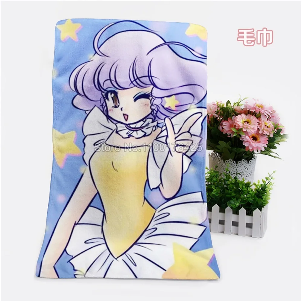 Anime Creamy Mami Forever Once More Towel Cute Beach Bikini Towels Bathroom Travel Bath Pool Towel Quick Dry Face Washcloth