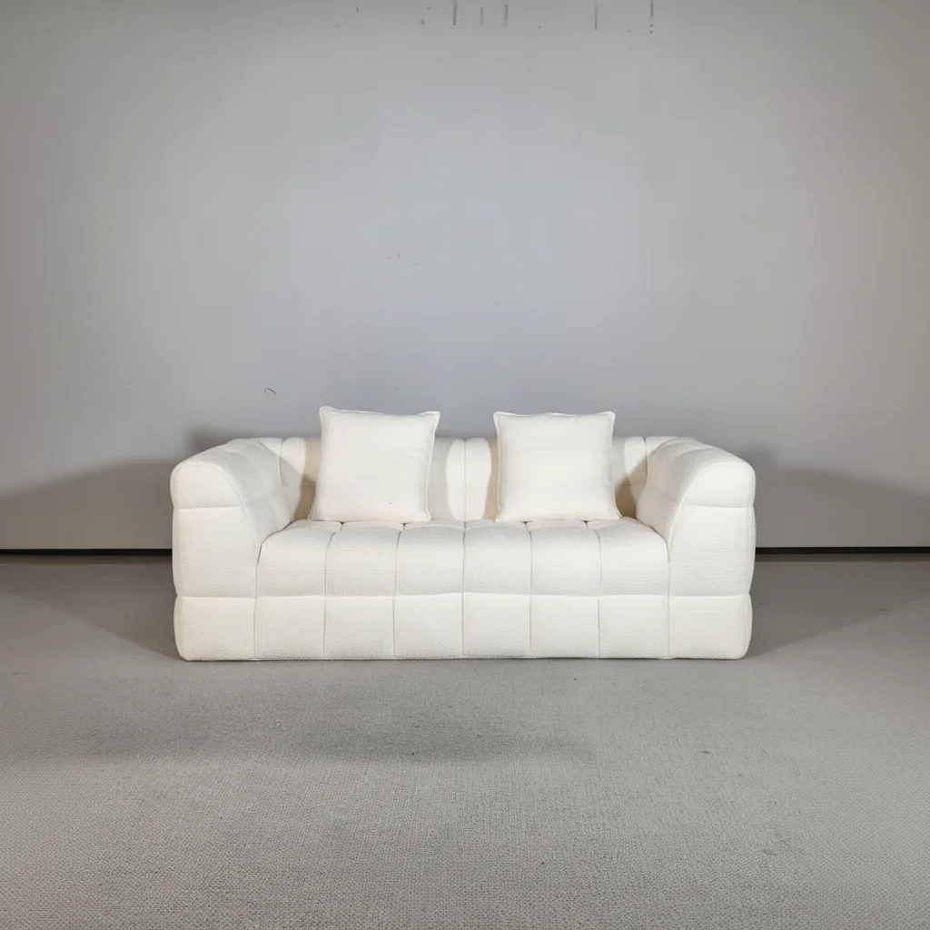 Compressed Chesterfield Modular Sofa Set Foam Filled Fabric Eco-Friendly Vacuum Pack Apartment Living Rooms Canape Compress