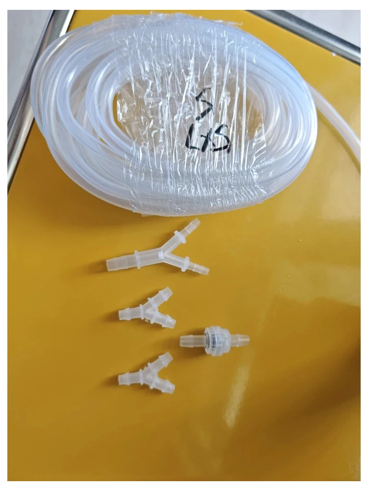 Corrosion-Resistant PP Y-Shaped Tee Connector 1.6-20mm for Aquarium Air Pump, Irrigation System, Water Pipe Fitting