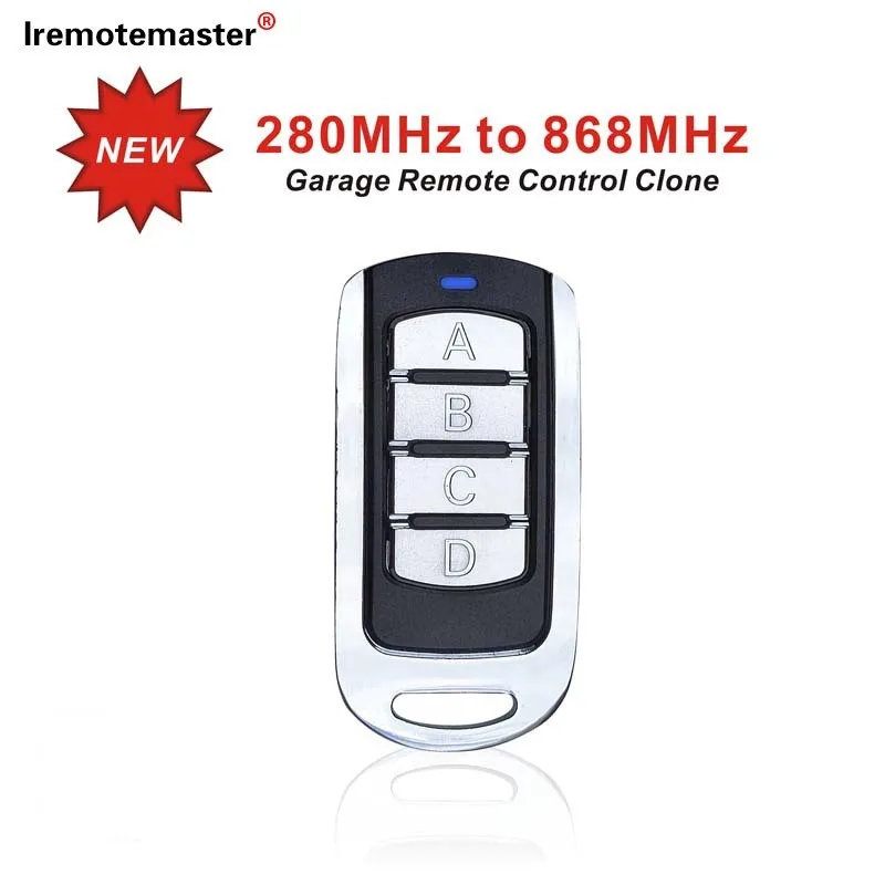 Compatible with 280-868MHz Multi Frequency Replacement ATA/Linear/Mhouse/DEA/Doorhan/Ecostar Garage Door Remotes