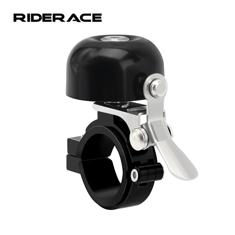 RIDERACE Retro dzwonek rowerowy miedziany klasyczny czysty głośny dźwięk rower MTB pierścień na kierownicę róg bezpieczeństwo kolarstwo szosowe Alarm ostrzegawczy