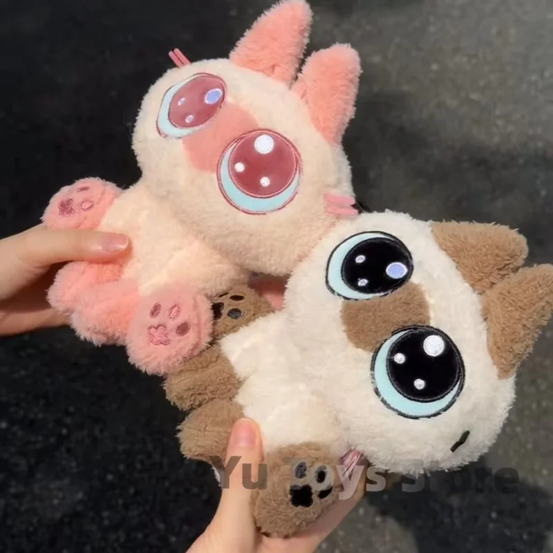 Orignal Siamese Cat Beanie Paste Plush Doll With Crooked Melon Produced Flying Pup Beanie Paste Pink Dumb Mud Doll Pillow Gifts