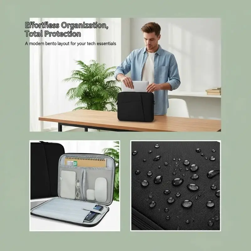 New Tablet Bag For Pro 12 9 11 Sleeve Pouch 10th 9th 8th 7th Generation Air 5 4 3 2021 2022 13 Inch Waterproof Tablet Bag