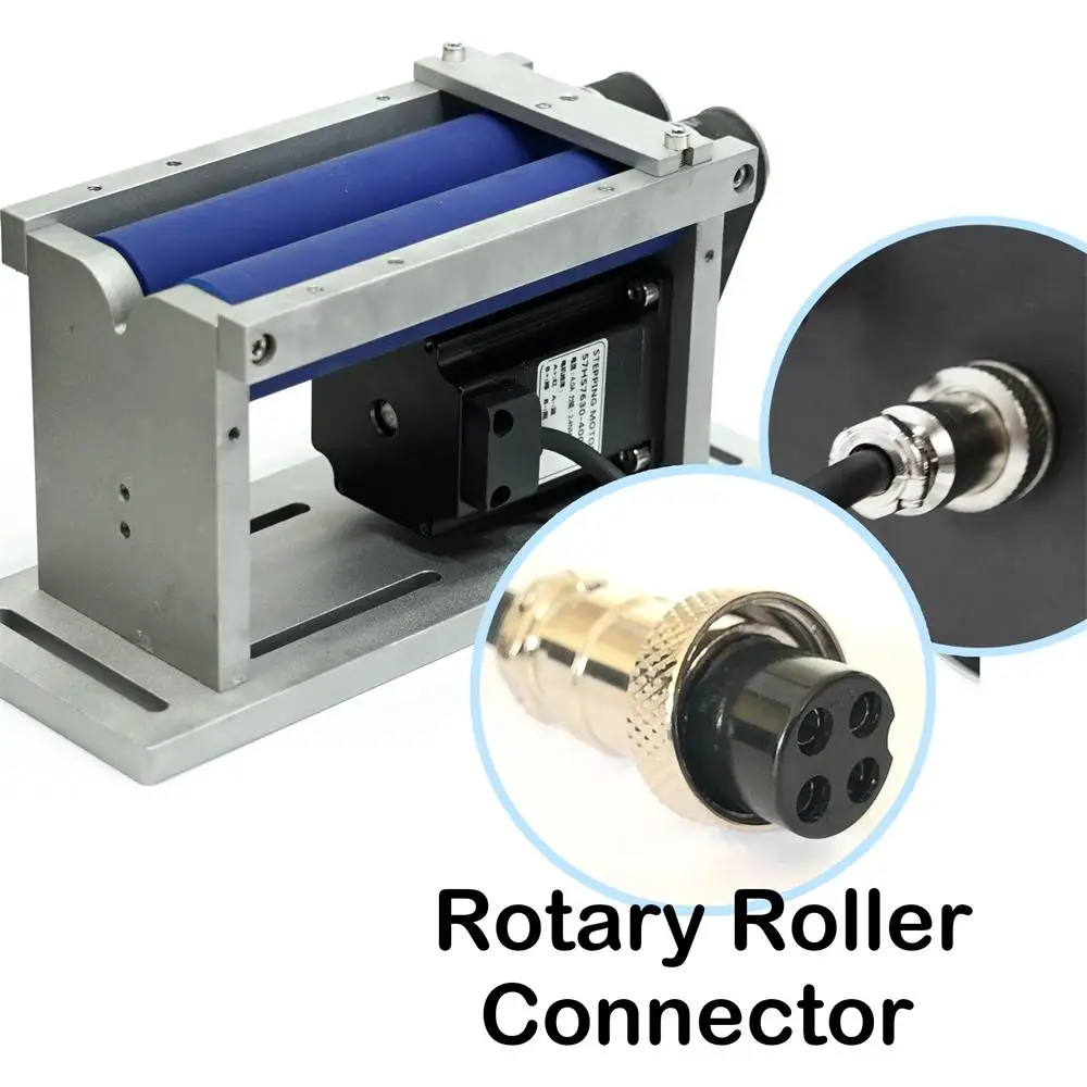 Diaotu Laser engraver with rotary Portable Laser Marking Machine Rotary Small smart Rotary Worktable for Laser Marking Machi