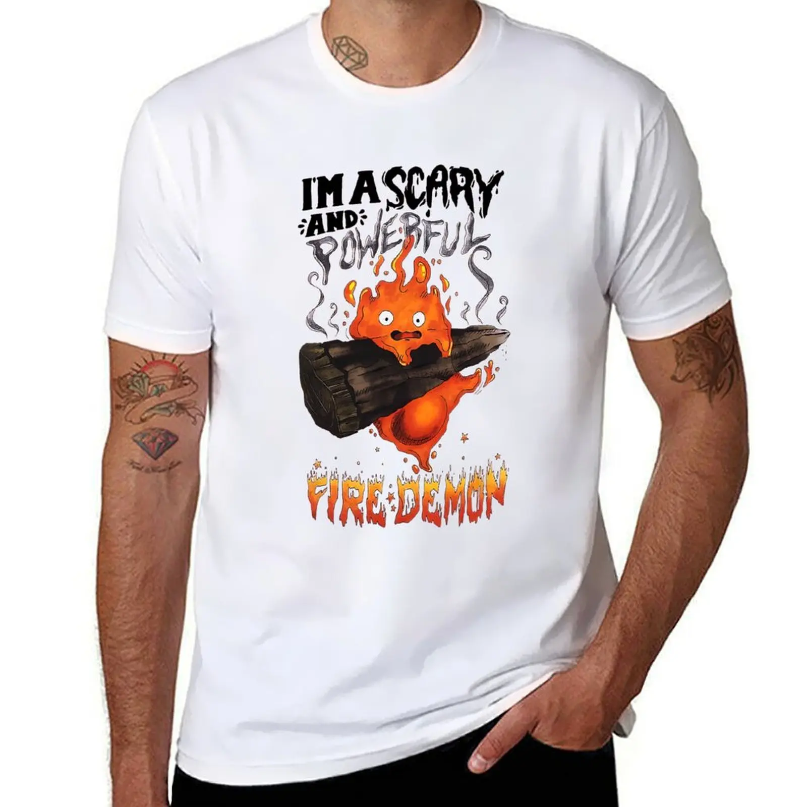 

I’m A Scary And Powerful Fire Demon T-Shirt t shirts designer man graphic t shirt t shirt custom print T-Shirt