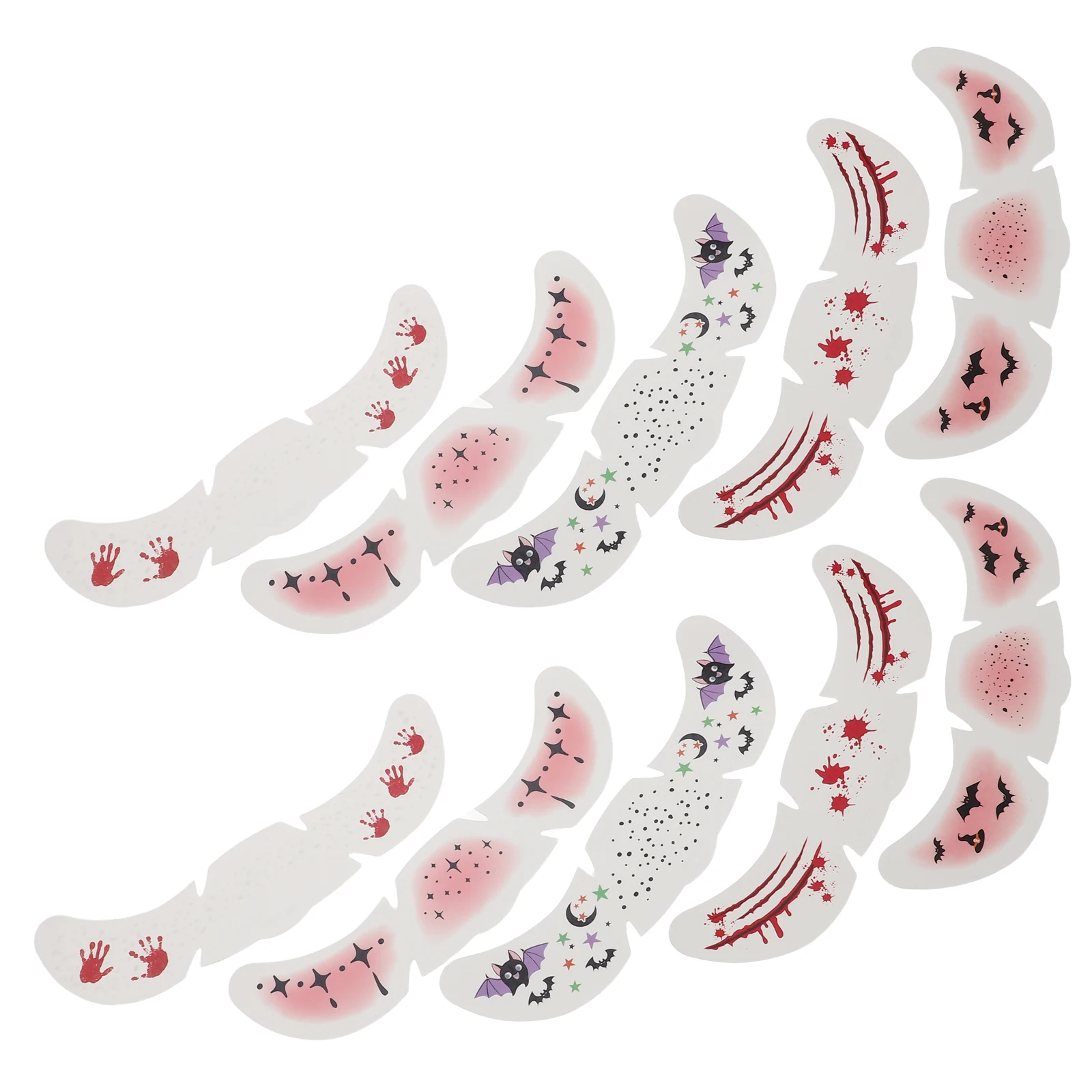 

10 Pcs Freckle Tattoo Patch Waterproof Stickers European and American Transfer Paper