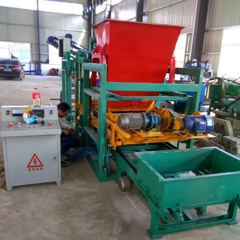 Automatic Brick Making Machine Hydraulic Concrete Block Production Equipment Building Material Factory