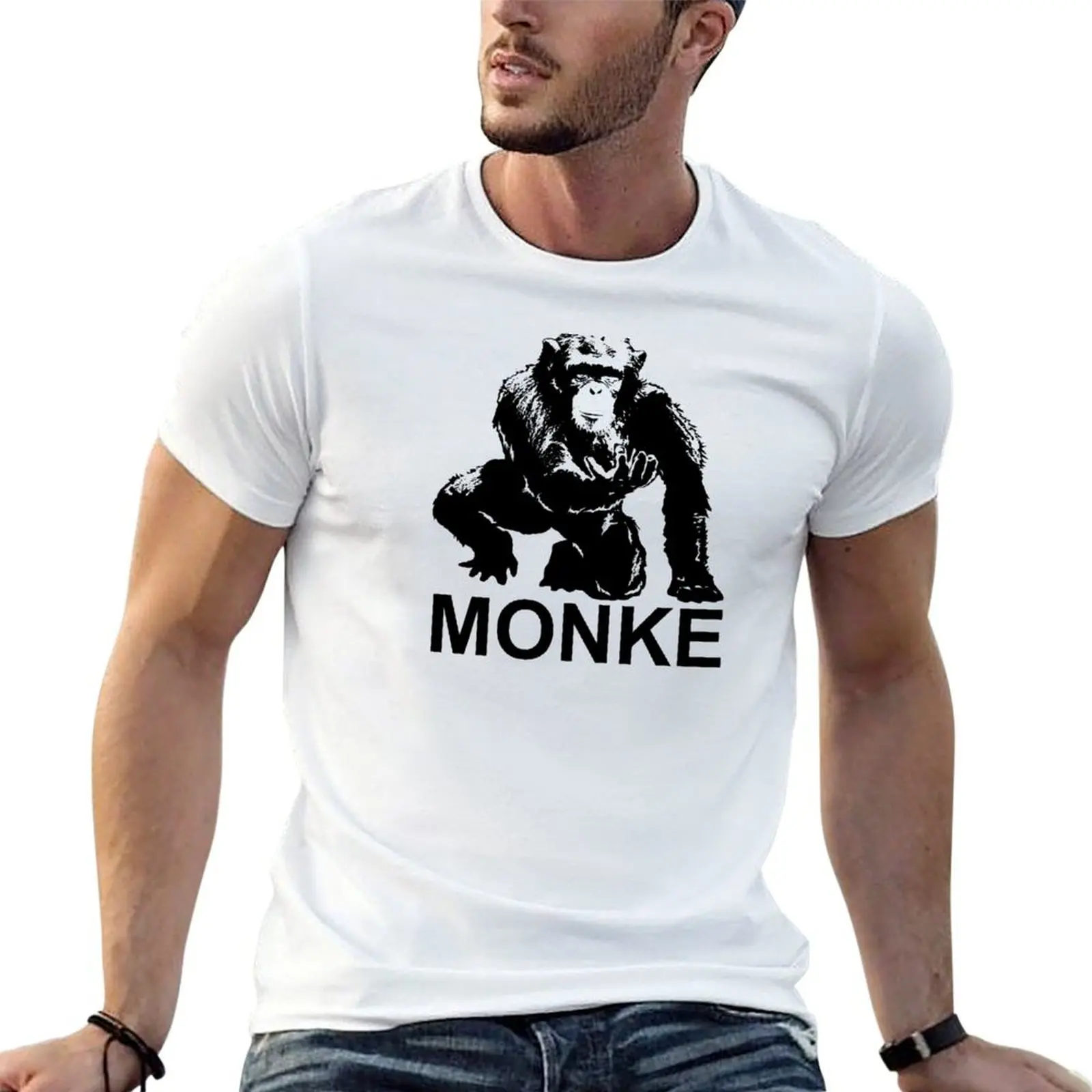 

Monke T-Shirt man t shirt cotton high quality cotton t shirts high quality t shirt personalised T-Shirt