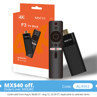 MX10-F3 Stick New Android13.0 2GB 16GB Allwinner H313 Good price Mini Wifi BT 1080P 4K TV 2G+16G TV stick box