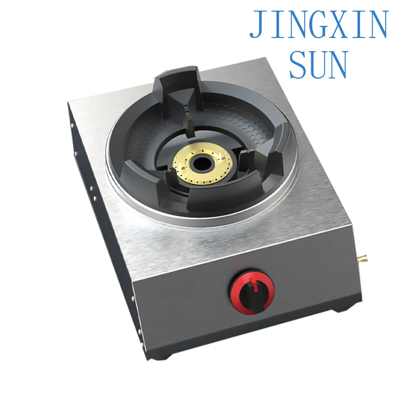 Shaped Single Household Liquefied Petroleum Gas  Pulse Electronic Ignition  Thickened Stainless Steel Gas