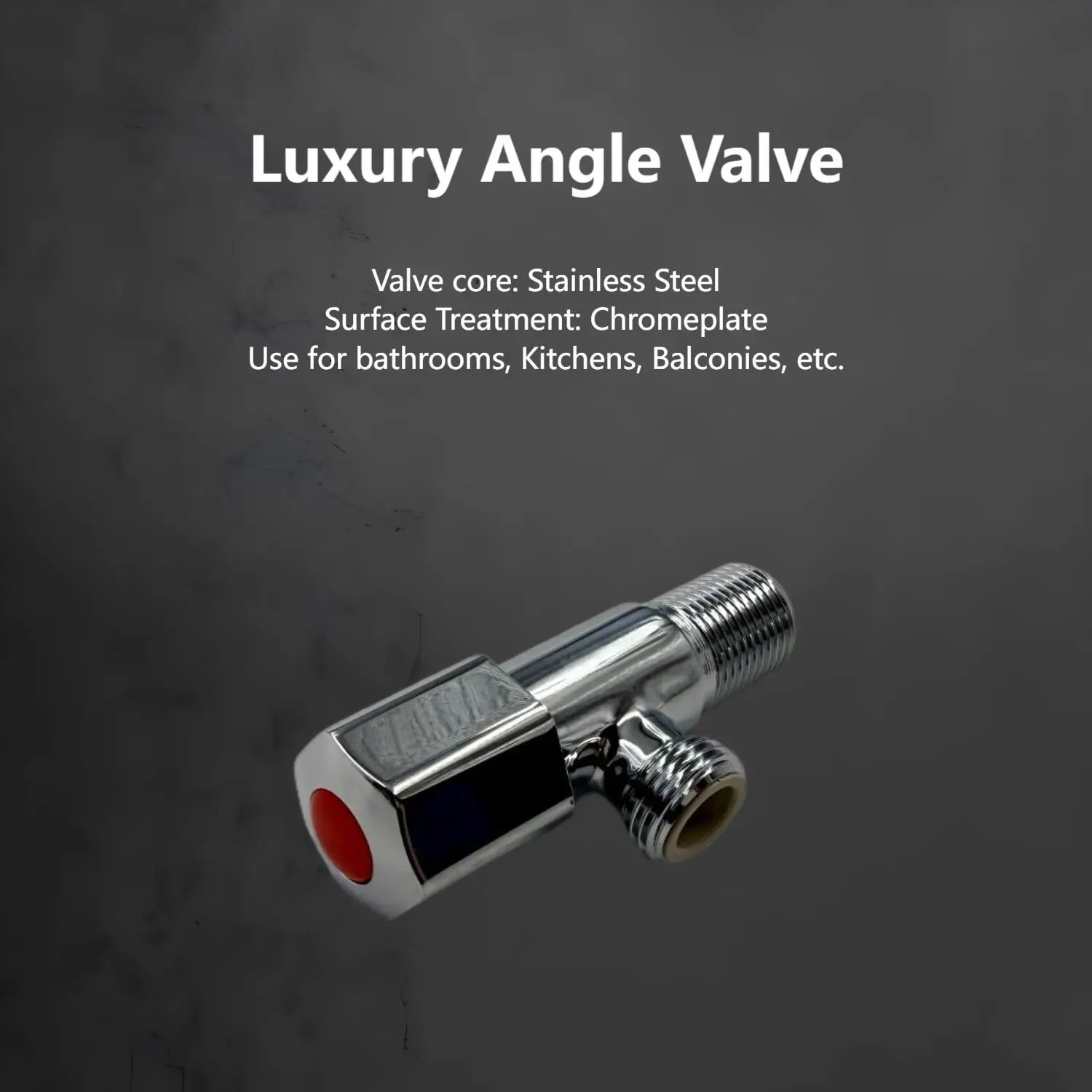 

Роскошный впускной клапан для горячей и холодной воды, угловые клапаны для наполнения унитаза, раковина, водонагреватель, кран для кухни, аксессуары для ванной комнаты